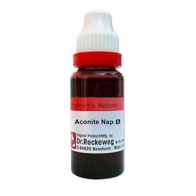 Dr. Reckeweg Aconite Napellus 1X (Q) (20ml)